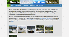 Desktop Screenshot of hovercraft-kits.com